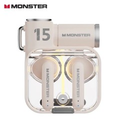 Monster XKT15 vezeték nélküli Bluetooth 5.3 fejhallgató játék fülhallgató egyedi tervezésű játékos fejhallgató TWS zajcsökkentő 