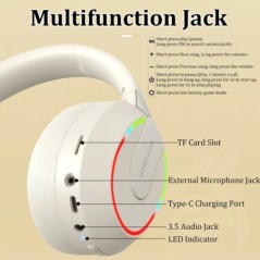 Fejhallgató Vezeték nélküli Bluetooth TWS HIFI Headset Passiv Noise Reduction Game Fülhallgató mélynyomó füldugó Iphone Sumsamg 