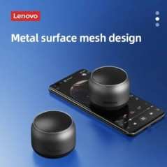 100%-ban eredeti Lenovo K30 Music Surround Bass Box Mic Hordozható Hifi Bluetooth vezeték nélküli hangszóró Vízálló USB kültéri 