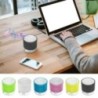 Univerzális Bluetooth mini hangszóró vezeték nélküli hangszóró színes LED TF kártya USB mélynyomó hordozható MP3 zenei hangoszlo