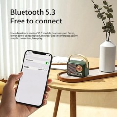 HM11 hordozható Bluetooth hangszóró vezeték nélküli basszus mélynyomó vízálló kültéri autós sztereó hangszóró zenei doboz Ios-ho