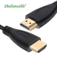 Shuliable HDMI kábel 1m-20m videó kábelek 1.4 1080P 3D aranyozott nagy sebességű kábel HD TV XBOX PS4 számítógéphez