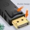 4K DisplayPort-HDMI-kompatibilis adapter dugasz DP-csatlakozó HDMI-kompatibilis kábel Video átalakító hang HDTV PC-projektorhoz