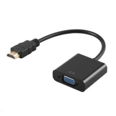 HD 1080P HDMI-kompatibilis VGA-adapter digitális analóg HDMI-kompatibilis VGA-kábel átalakító számítógéphez laptop táblagéphez