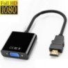 HD 1080P HDMI-kompatibilis VGA-adapter digitális analóg HDMI-kompatibilis VGA-kábel átalakító számítógéphez laptop táblagéphez