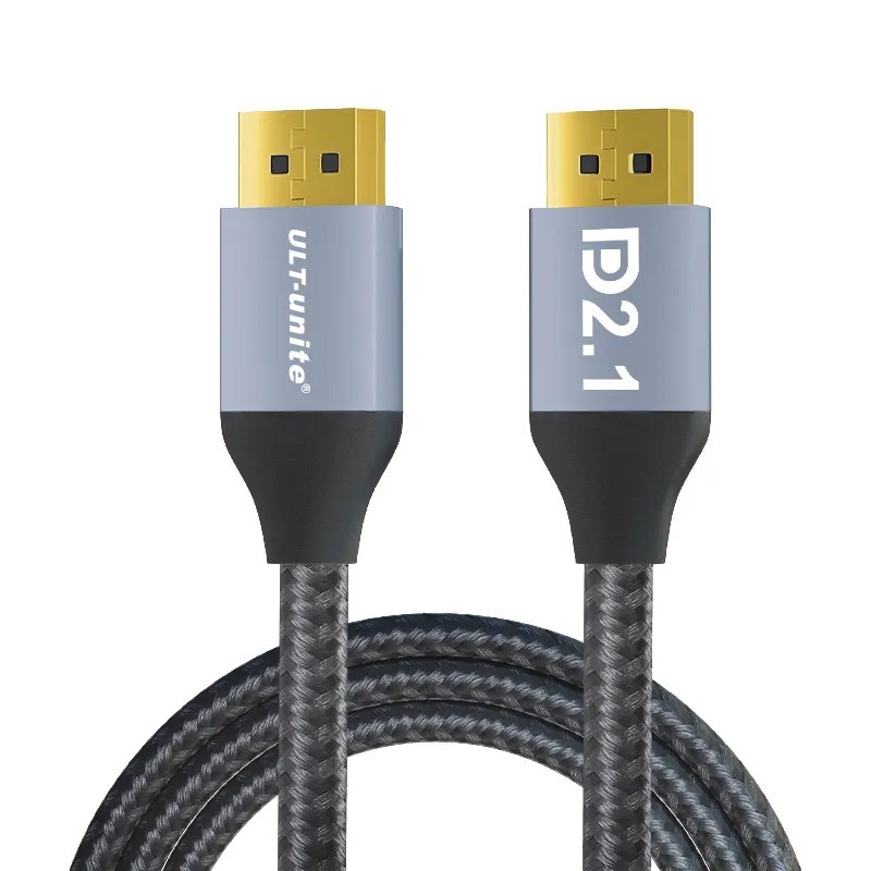 DisplayPort 2.1 kábel 16K60Hz 8K120Hz 80Gbps DP 2.0 kábel HDCP DSC 1.2a Display Port 2 1 vezeték kompatibilis FreeSync G-Sync mo