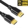 Minősített HDMI 2.1 kábel 4K 120Hz 3M 2M 4K 120Hz kábel HDMI 2.1 Xbox Series X PS5 Xiaomi Mi Box HDR10 48Gbps HDMI 8K kábel