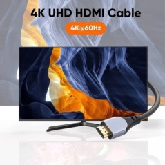 Minősített HDMI 2.1 kábel 4K 120Hz 3M 2M 4K 120Hz kábel HDMI 2.1 Xbox Series X PS5 Xiaomi Mi Box HDR10 48Gbps HDMI 8K kábel