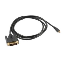 1M/1,8M Micro HDTV HDMI MicroHDMI HD DVI DVI-D 24+1 tűs adapterkábelek 3D 1080p LCD DVD HDTV-hez XBOX PS3 monitor TV