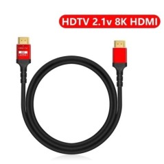 1 1,5 2M HDMI 8K kábel 60 HZ 2,1 V 4K 144 HZ 3D TV Számítógép monitor projektor PS játékkonzol audio és videó