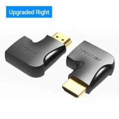 Vention HDMI Adapter 90 270 fokos derékszögű dugasz-alj konverter 4K HD csatlakozó HDTV PS4 Lptop TV Box HDMI hosszabbítóhoz