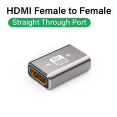 8K HDMI 2.1 kábeladapter 90 fokos derékszögű dugasz-aljzat csatlakozó 4K 8K HDMI hosszabbító TV Stick PS4 PS5 Xbox PC laptophoz