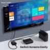 HDMI Switch Bi-Direction 2.0 HDMI Splitter 1x2/2x1 Adapter 2 in 1 Out Converter for PS4 Pro/4/3 TV Box HDMI 4K Switcher