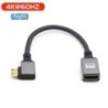 4K Mini hdmi-HDMI-kompatibilis női könyökkábel. HD mini szabványos videokonverzió, fényképezőgép csatlakoztatására szolgál