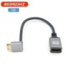 4K Mini hdmi-HDMI-kompatibilis női könyökkábel. HD mini szabványos videokonverzió, fényképezőgép csatlakoztatására szolgál