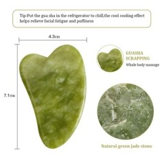 Natural Rose Jade Gua Sha Gouache kaparó masszírozó arcra test arc bőr lifting ráncok eltávolítása Beauty SPA ápoló eszközök