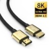 MOSHOU HDMI 2.1 kábel 8K 60Hz 4K 120Hz 48Gbps HDMI elosztó kábelek eARC HDR10+ videokábel HDMI2.1 kábel TV dobozhoz PS5