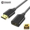 QGeeM 4K HDMI hosszabbító kábel hosszabbító HDMI 2.0 adapter Xiaomi Xbox Series X PS5 PS4 TV doboz laptopokhoz HDMI elosztó veze