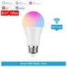 Tuya Smart Bulb E27 WiFi/Bluetooth szabályozható LED izzó RGBCW 100-240V Smart Life App Control Support Alexa Google Home