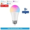 Tuya Smart Bulb E27 WiFi/Bluetooth szabályozható LED izzó RGBCW 100-240V Smart Life App Control Support Alexa Google Home