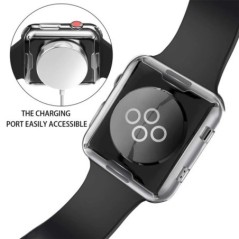 Képernyővédő fólia Apple Watch Case 45mm 41mm 44MM 40MM 42mm 38MM Full TPU lökhárító burkolat Tartozékok Iwatch Series 9 8 7 SE 