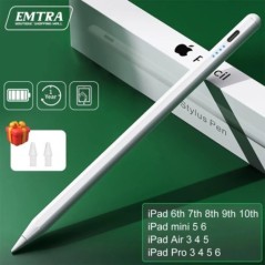 Apple Pencil 2-hez 1 tenyér-elutasító Power Display iPad tartozékok iPad 2022 2021 2020 2019 2018 Pro 11 12.9 Air Mini Stylus Pe