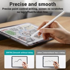 Apple Pencil 2-hez 1 tenyér-elutasító Power Display iPad tartozékok iPad 2022 2021 2020 2019 2018 Pro 11 12.9 Air Mini Stylus Pe