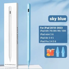 Apple Pencil 2-hez 1 tenyér-elutasító Power Display iPad tartozékok iPad 2022 2021 2020 2019 2018 Pro 11 12.9 Air Mini Stylus Pe