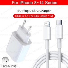 Apple PD 20W gyors gyorstöltőhöz USB Type C iPhone 15 14 13 12 11 Pro Max Mini Plus XR XS töltő adatkábel tartozékaihoz