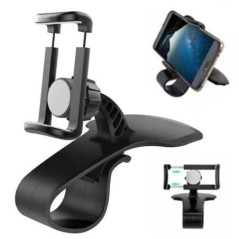 Autós telefontartó univerzális műszerfal Easy Clip Mount GPS kijelző konzol Autós mobiltelefon támogatás iPhone Samsung Xiaomi k