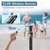 Ulanzi MA09 1,8 m-es Selfie Stick állvány iPhone 11 12 13 14 15 Pro Max telefonhoz távirányítóval panorámás gömbfej tartóval