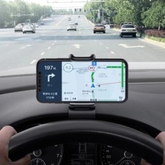 Hordozható mobiltelefon-tartó Autós GPS-navigációs telefontartó iPhone Xiaomi Samsung OPPO Realme univerzális mobiltelefon-tartó