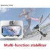 360 fokos forgatás fényképezési módot követően Gimbal Stabilizer Szelfi Stick Állvány Gimbal iPhone telefonhoz Okostelefon Élő f