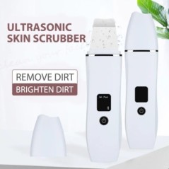 Ultrahangos bőrradír peeling mitesszer eltávolító mély arctisztító ultrahangos ionos akne pórustisztító arctisztító lapáttal