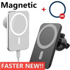 30 W mágneses autós vezeték nélküli töltő macsafe iPhone 12 13 14 15 pro max mini Air Vent autós telefontartó állványhoz Gyors a