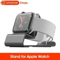 Alumínium szilikon konzol töltőállvány dokkolóállomás töltőtartó iWatch/Apple Watch Stand Serie Ultra/SE/8/7/6/5/4/3/2/1