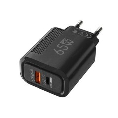 GaN USB Type C töltő 65W gyorstöltő USB gyors fali töltő iPhone 14 Xiaomi Samsung Huawei Type C PD telefontöltő adapterhez