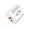 GaN USB Type C töltő 65W gyorstöltő USB gyors fali töltő iPhone 14 Xiaomi Samsung Huawei Type C PD telefontöltő adapterhez