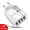 EU US Plug 3A USB töltő Multi Port 4 USB Quick Charge 3.0 For Phone Adapter Tablet Hordozható fali töltő Gyorstöltő Pocohoz