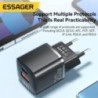 Essager 20W GaN PD USB C töltő iPhone 14 13 12 11 Pro Max telefonhoz QC 3.0 PD 3.0 USB Type C gyorstöltés Xiaomi pocoiPadhez