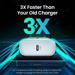 UGREEN Quick Charge 4.0 3.0 QC PD töltő 20W QC4.0 QC3.0 USB Type C gyorstöltő iPhone 15 14 13 12 Xiaomi Phone PD töltőhöz