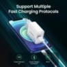 UGREEN Quick Charge 4.0 3.0 QC PD töltő 20W QC4.0 QC3.0 USB Type C gyorstöltő iPhone 15 14 13 12 Xiaomi Phone PD töltőhöz