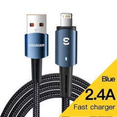 Essager USB C kábel IPhone 14 13 12 11 pro Max XS 20 W gyorstöltő kábelhez C típusú világítási dátum vezetékhez iPad Macbookhoz