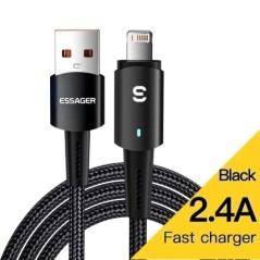 Essager USB C kábel IPhone 14 13 12 11 pro Max XS 20 W gyorstöltő kábelhez C típusú világítási dátum vezetékhez iPad Macbookhoz