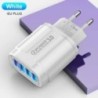 USLION 48W gyorstöltés, ausztrál szabványos csatlakozós USB töltő 4 portos QC 3.0 USB mobiltelefon utazási töltő univerzális ada