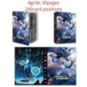 240db tartó album játékok Pokemon anime kártya gyűjtemények Mewtwo Charizard könyv játék kártya iratgyűjtő mappa Gyermekek feltö