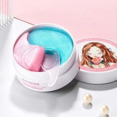 Arany Caviar Crystal Collagen Eye Mask Beauty Hidratáló Ránctalanító Duzzanat Sötét Karikák Eltávolítás Szemkörnyékápoló Szemtap