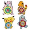 Pokémon Gyerekek Rajzfilm Pikachu Squirtle Dart Board Sticky Ball Családi Sportjáték Interaktív Oktatójáték Születésnapi Ajándék