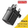 Essager 20W GaN USB Type C töltő PD gyorstöltő telefon QC 3.0 gyorstöltők iPhone 14 13 12 11 Pro Max Mini iPad töltéshez