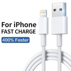 USB-kábel iPhone 14 13 12 11 Pro Max Mini 6 7 8 Plus XS X XR SE iPad 20W telefon adatszinkronizáláshoz gyorstöltő kábel 0,25M 1M